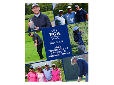 Wisconsin PGA’s 2026 Tournament Schedule – Ready for Prime Time 1